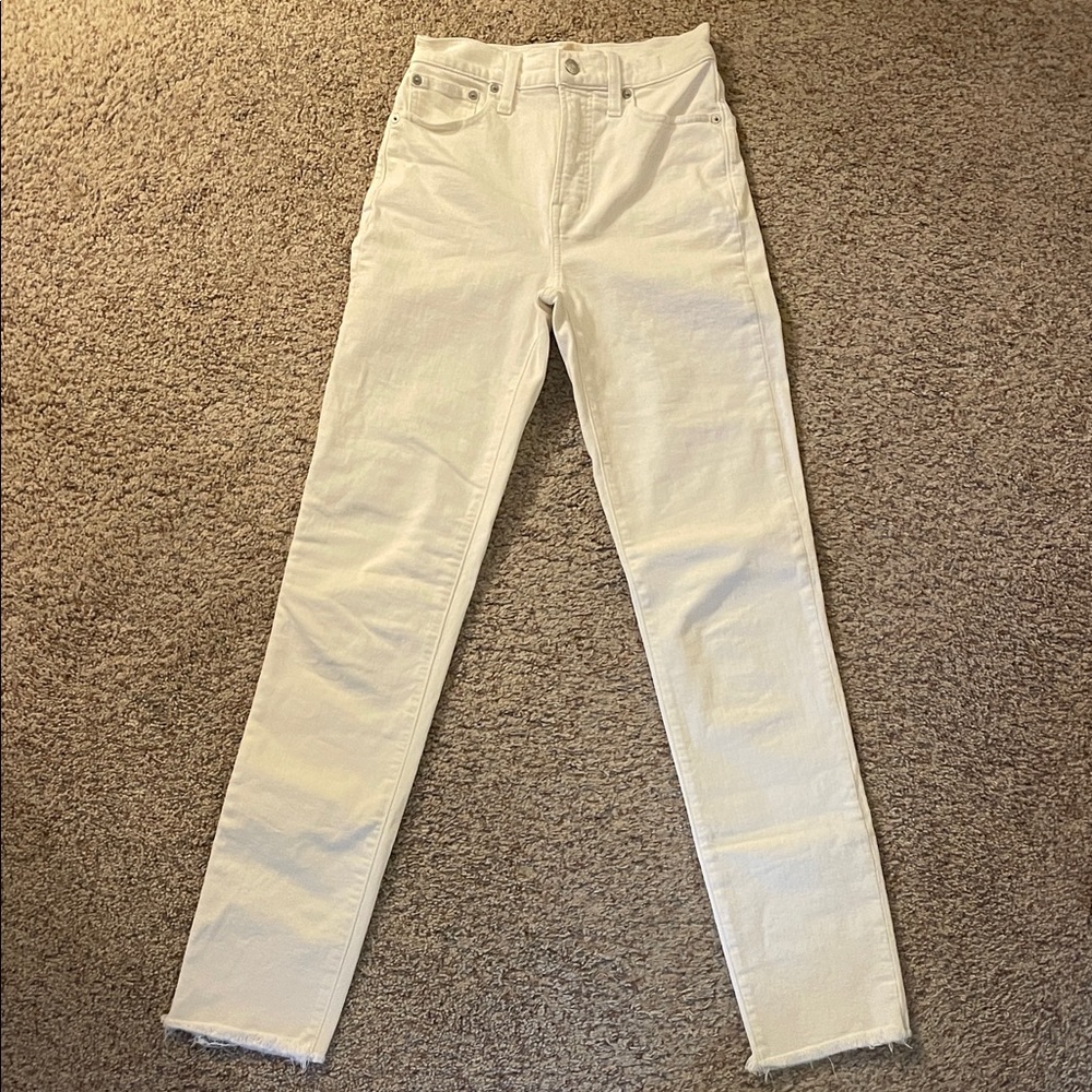 Madewell Tall Perfect Vintage Jeans Tile White 23T